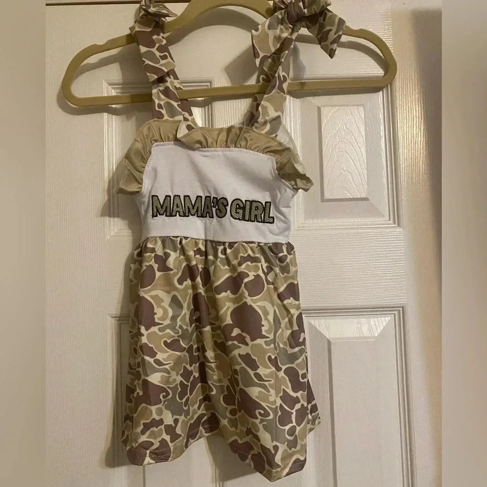 New Camo Mama”s Girl Dress
